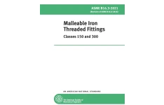 استاندارد اتصالات رزوه ای  چدن مالیبل کلاس 150 و 300  💥☄️ASME B16.3 2021  ✅Ductile Iron Pipe Flanges  and Flanged Fittings Classes  150 and 300
