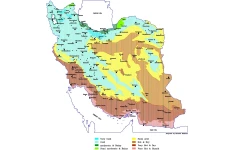 شیپ فایل کلیماتولوژی کل ایران