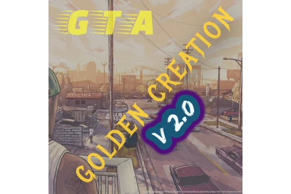 بازی GTA-san-andreas نسخه Golden creation V2