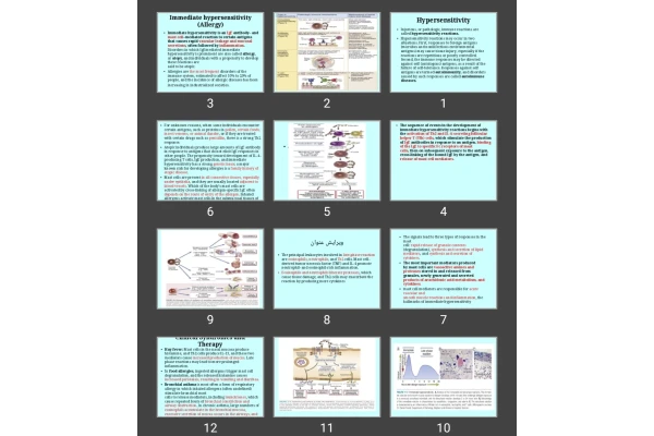 پاورپوینت Hypersensitivity and Allergy