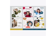 قالب اسلایدی پست اینستاگرام