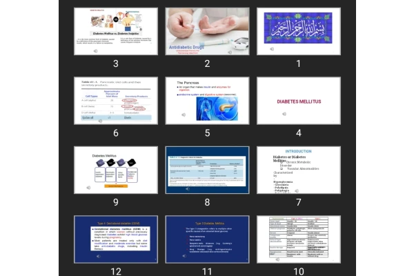 پاورپوینت Antidiabetic Drugs ۱