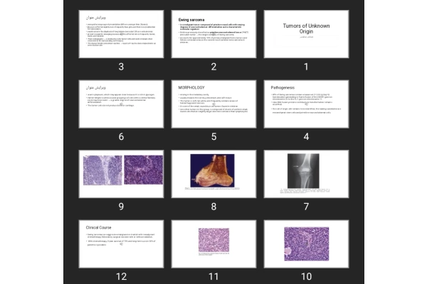 پاورپوینت Tumors of Unknown Origin