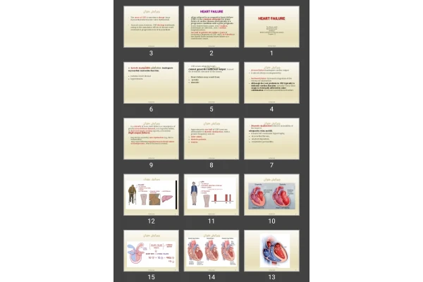 پاورپوینت نارسایی قلب HEART FAILURE