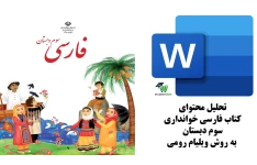 تحلیل محتوای کتاب خوانداری سوم ابتدایی براساس تکنیک مک لافلین