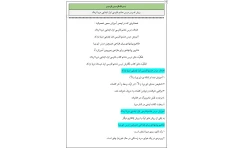 روش تدریس درس هشتم فارسی اول ابتدایی دريا اردک