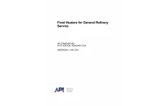 ✏️ API 560 2021 ♻️استاندارد طراحی کوره ها در صنایع پالایشی  ویرایش 2021  ❤️Fired Heater for General Refiner Service