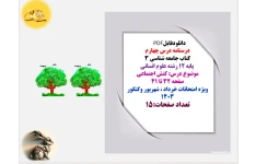 درسنامه درس چهارم  کتاب جامعه شناسی ۳   پایه ۱۲ رشته علوم انسانی  موضوع درس: کنش اجتماعی