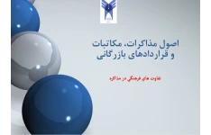 اصول و فنون مذاکرات، تفاوت های فرهنگی در مذاکره