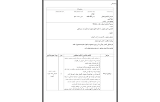 طرح درس روزانه درس رهایی از قفس