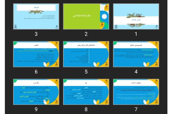 پاورپوینت علم نشانه‌شناسی