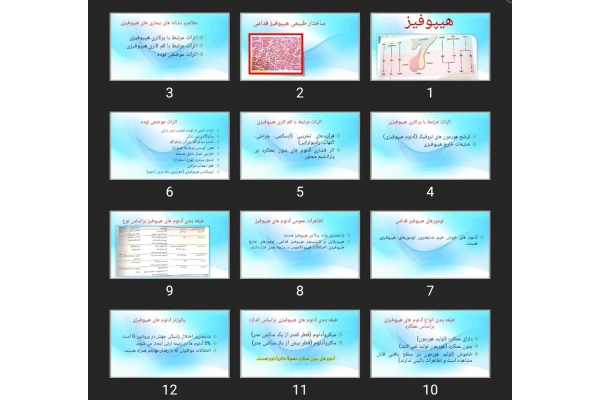 پاورپوینت هیپوفیز