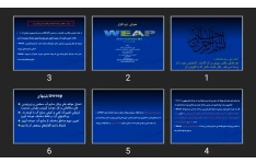 پاورپوینت معرفی نرم افزار WEAP