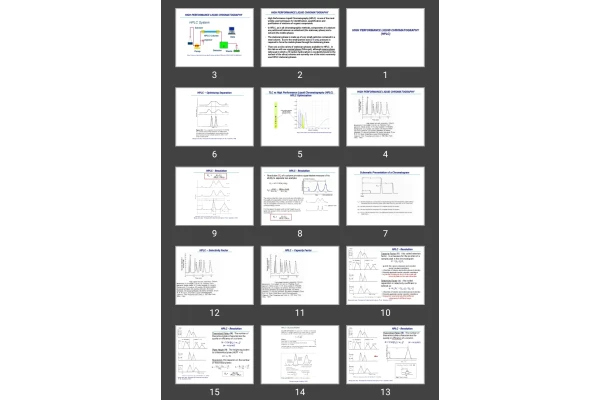 پاورپوینت HIGH PERFORMANCE LIQUID CHROMATOGRAPHY (HPLC)