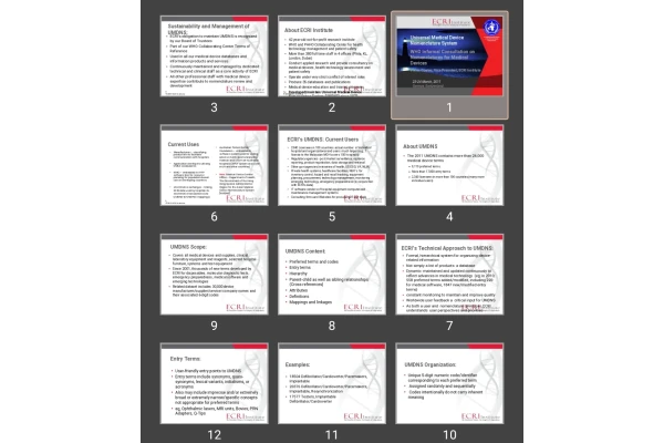 پاورپوینت تجهیزات عمومی و پزشکی بیمارستان ها Universal Medical Device Nomenclature System