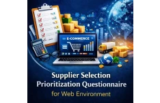 پرسشنامه اولویت‌بندی شاخص‌های انتخاب تأمین‌کننده در محیط وب (مناسب پایان‌نامه و مقالات علمی)