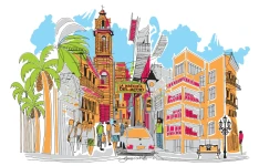 فایل لایه باز و قابل ویرایش نقاشی دیجیتال