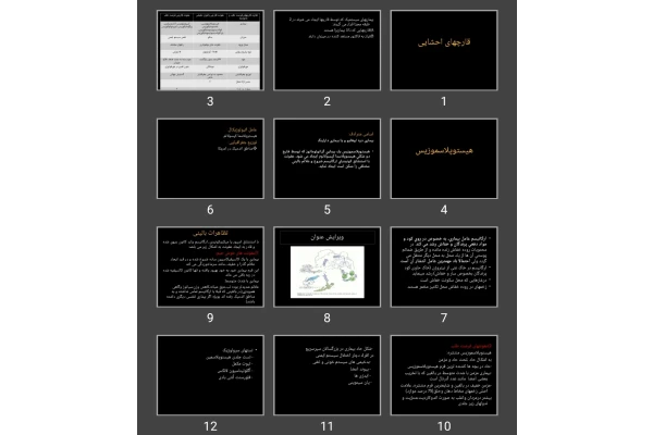 پاورپوینت قارچ های احشایی