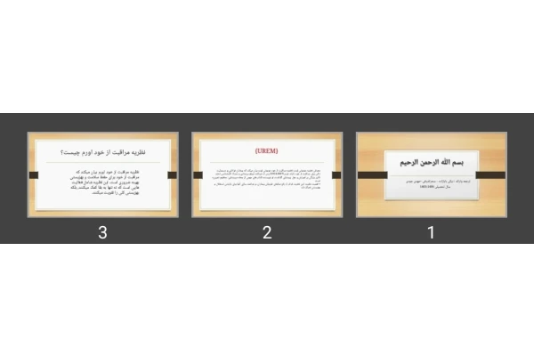 پاورپوینت نظریه دوروتی اورم: نظریه مراقبت از خود دوروتی