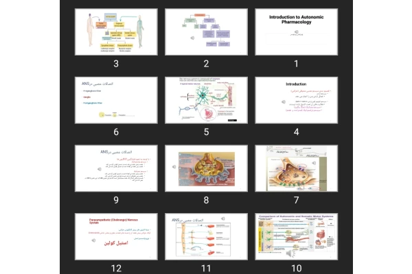 پاورپوینت Introduction to Autonomic Pharmacology
