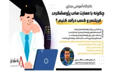 فایل ویدویی گارگاه آموزش مجازی، چگونه با مهارت های پژوهشگری، فریلنسر و کسب درآمد کنیم؟