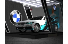 مدلینگ خودرو BMW سری 5 -2017