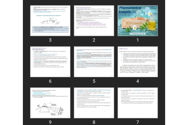 پاورپوینت Pharmaceutical Analysis