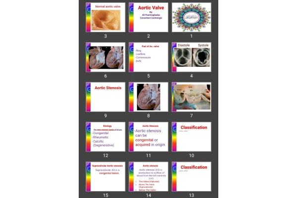 پاورپوینت Aortic Valve AS