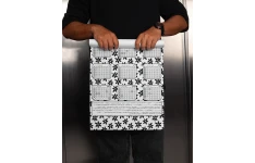 تقویم دیواری سیاه سفید 1405 کد 8447