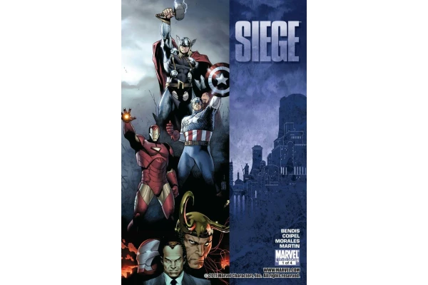 کمیک بوک Siege 2010 / Avengers  / اورجینال ۴ قسمت