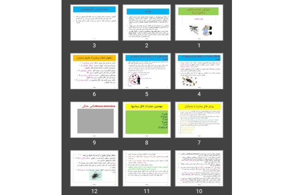 پاورپوینت شناخت فیزیکی ناقلین و کنترل آن ها