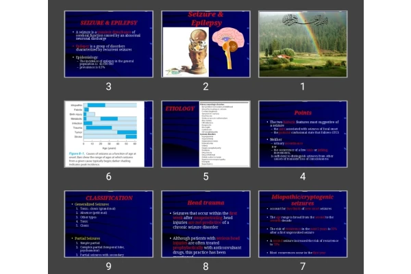 پاورپوینت Seizure & Epilepsy