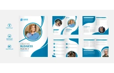 کاتالوگ شرکتی رنگ آبی