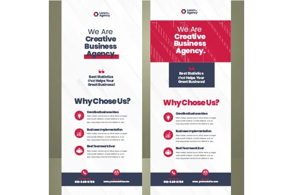 بنر استند ایکس