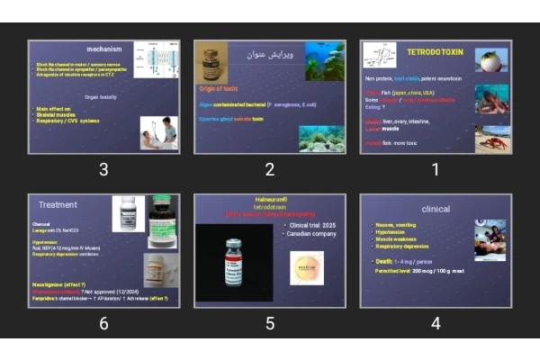 پاورپوینت poisonous fish and shelfish