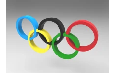 تصویر با کیفیت استوک از لوگو المپیک