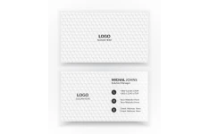 کارت ویزیت شرکتی سفید