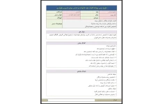 طرح درس روزانه کلمات هم خانواده بر اساس روش تدریس همیاری