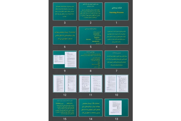 پاورپوینت فرآيند پرستاری Nursing Process