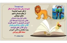 پاورپوینت تشبیه به زبان ساده