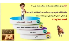 روش مطالعه زیست به سبک رتبه های زیر ۵۰