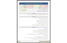 طرح درس روزانه مبالغه فارسی ششم دبستان بر اساس روش تدریس سخنرانی