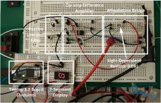 آموزش نحوه بستن انواع مدار و المان های الکترونیکی بر روی مدار آزمایشگاهی