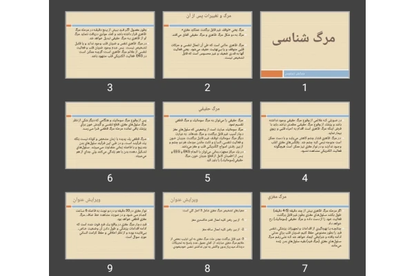 پاورپوینت مرگ شناسی
