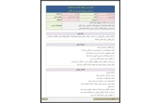 طرح درس روزانه کلمات هم خانواده بر اساس روش تدریس بارش فکری