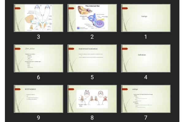 پاورپوینت Vertigo