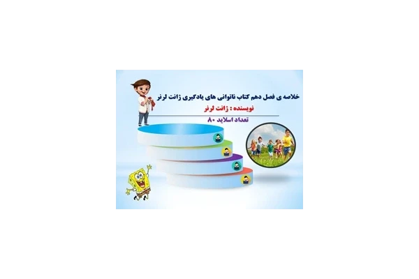 پاورپوینت خلاصه ی فصل دهم کتاب ناتوانی های یادگیری ژانت لرنر