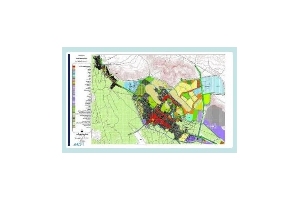 نقشه اتوکد شهرکرد (DWG) | نقشه های اتوکدی طرح جامع و تفصیلی شهرکرد