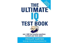 The Ultimate IQ Test Book: 1,000 Practice Test Questions to Boost Your Brain Power-کتاب انگلیسی