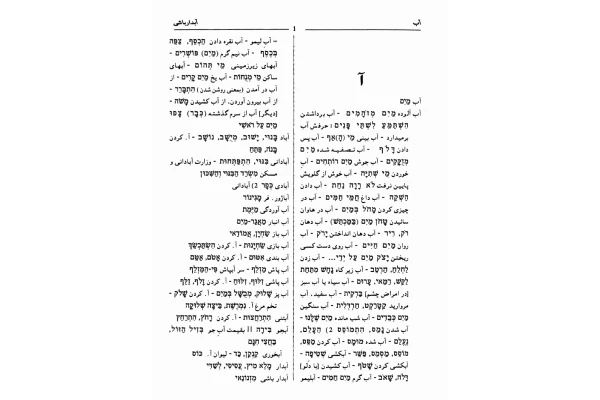 کتاب فرهنگ فارسی عبری
